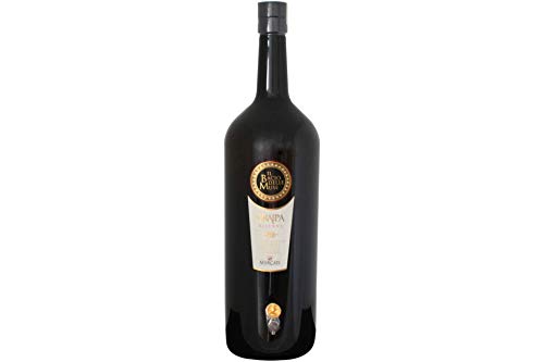 Marcati Grappa Riserva 40% 5 Liter Flasche mit Zapfhahn Gold