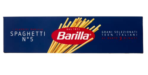 10Kg - 20 x 500g Pasta Barilla Spaghetti Nr. 5 italienisch Nudeln (500g pack each)