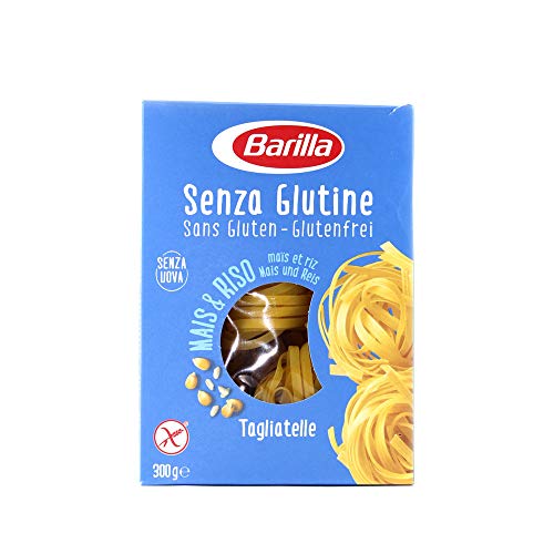 10x Barilla Tagliatelle 300g senza Glutine Glutenfrei und ohne Eier pasta nudeln