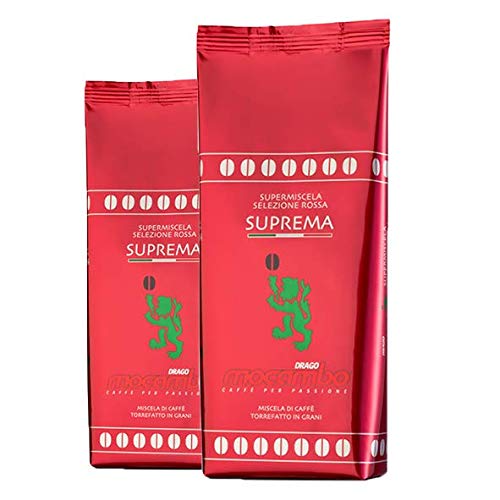 2 x Mocambo Kaffee Espresso - Suprema, 1000g Bohnen