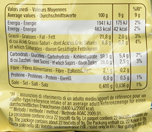 Mulino Bianco Tenerezze Limone Gebäck, 5er Pack (5 x 200 g)