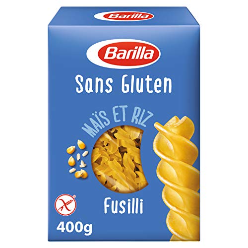 Barilla Pasta Fusilli glutenfrei aus Reis und Mais – 7er Pack (7x400g)