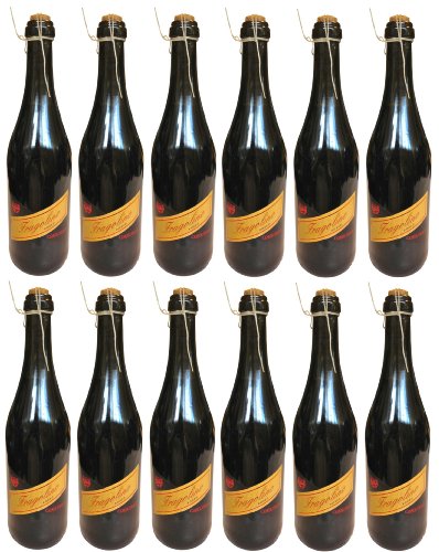 12 X Fragolino Rosso Corte Viola 0,75 L - Erdbeer-Perlwein - 10 % Vol. - Sparpack