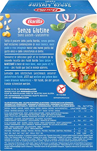 20x Barilla Fusilli 400g senza Glutine Glutenfrei pasta nudeln