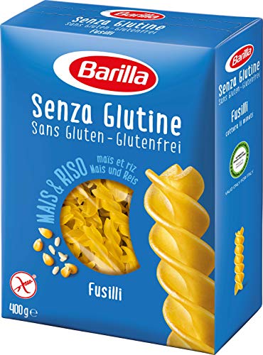 Barilla Pasta Fusilli glutenfrei aus Reis und Mais – 7er Pack (7x400g)