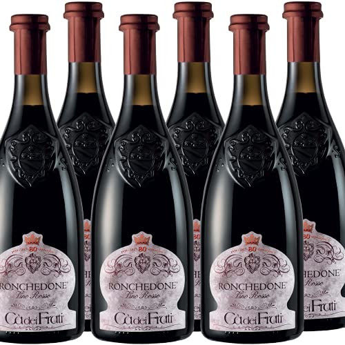 Cà dei Frati Ronchedone Rotwein Italien trocken (6x 0,75 l)