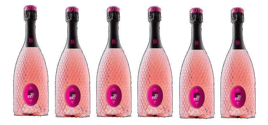 6x 0,75l - Bepin de Eto - Flavé - Rosato Spumante - brut - Veneto I.G.P. - Italien - Rosé-Schaumwein trocken